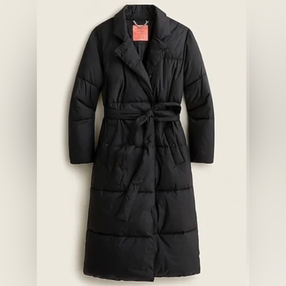 J Crew PrimaLoft Long Puffer